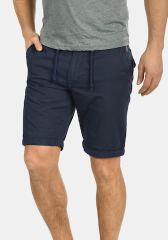 BLEND Regular Chino 'Claudio' in Blauw: voorkant