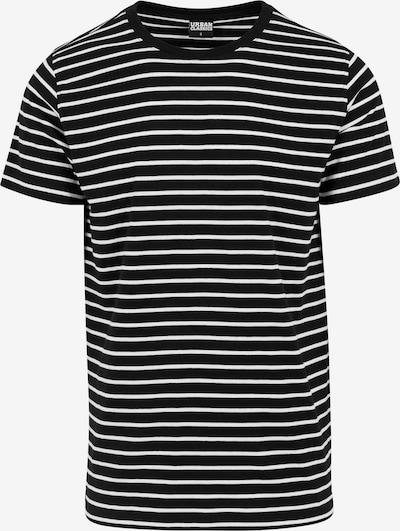 Urban Classics Camiseta en negro / blanco, Vista del producto