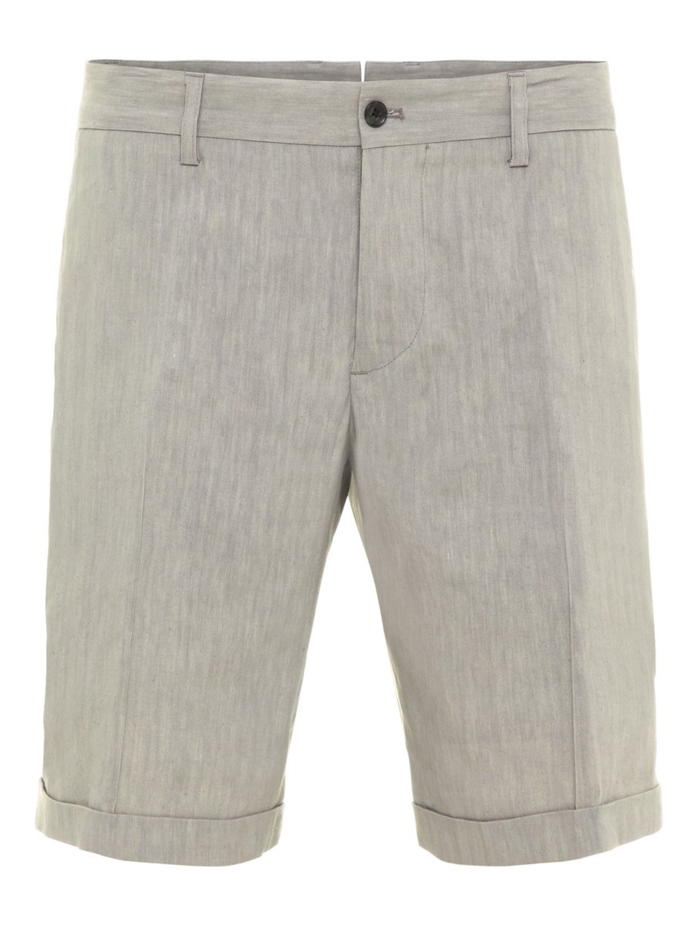 J.Lindeberg - Broek 'Nathan' in de kleur Grijs gemêleerd