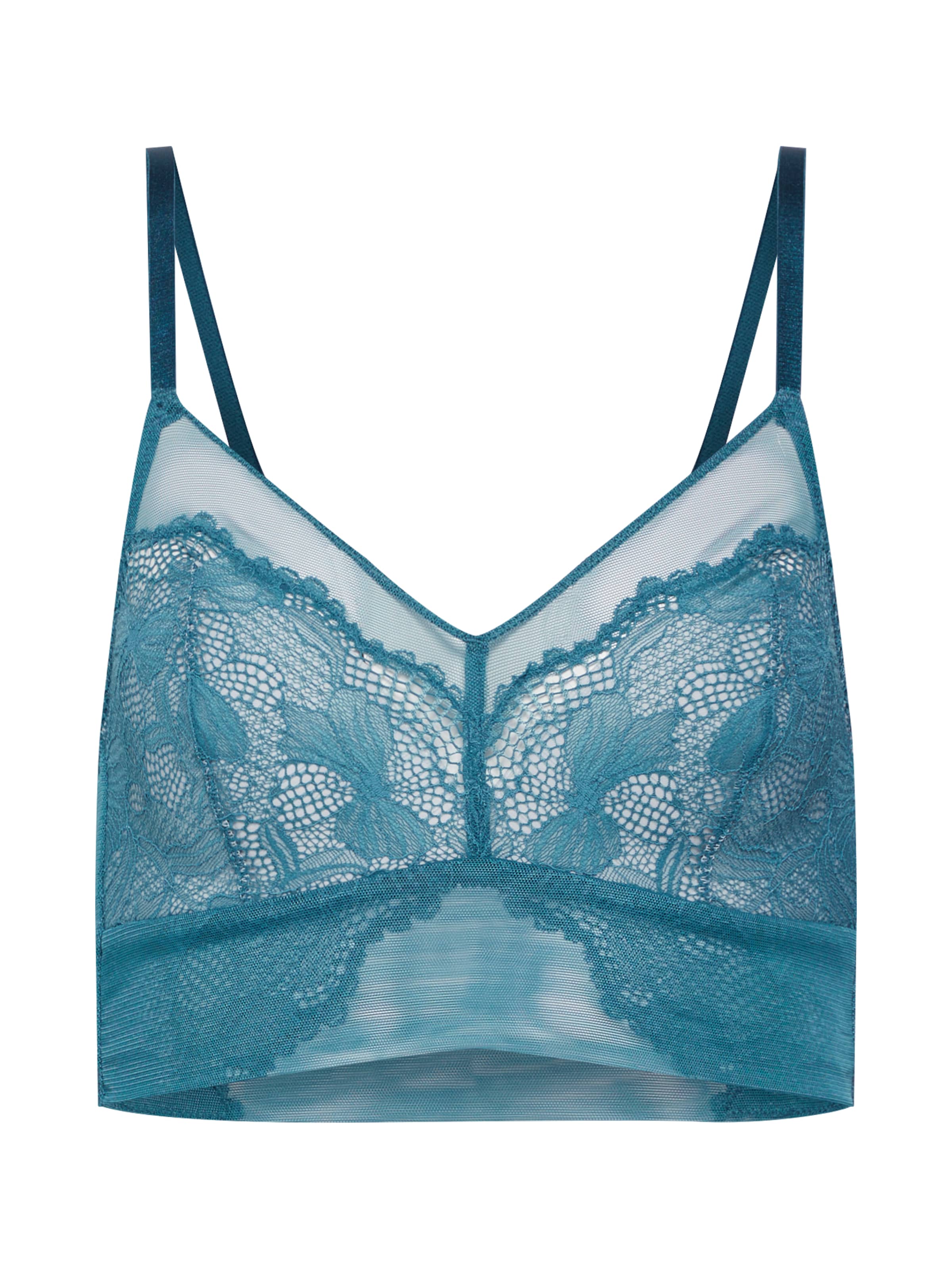 TRIUMPH - Bralette 'Lace Spotlight' in tanne