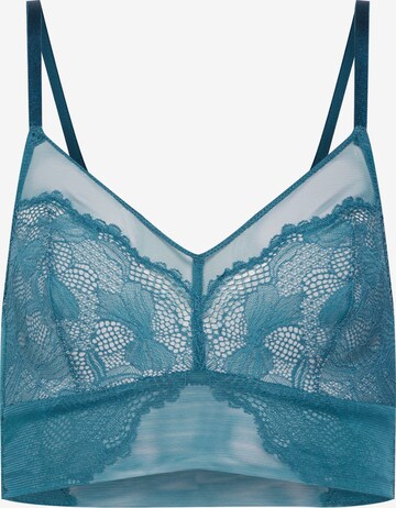 TRIUMPH Bustier BH 'Spotlight' in Blauw: voorkant