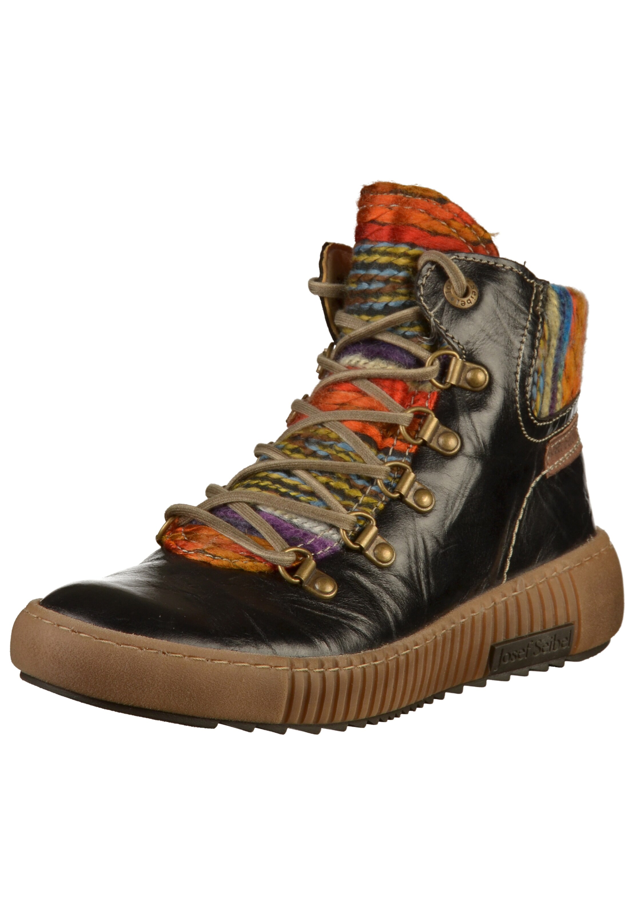 JOSEF SEIBEL Lace-Up Ankle Boots 'Maren' in Mixed colors / Black, Item view