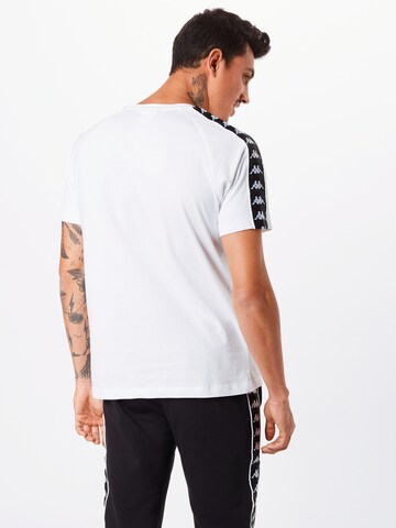 KAPPA Koszulka 'Finley' w kolorze biały: tył