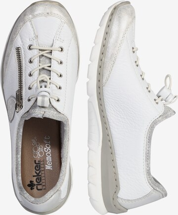 Rieker Athletic Lace-Up Shoes 'Emblem' in White: side