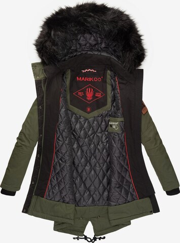 MARIKOO Winter Parka ' Knutschkugel ' in Green