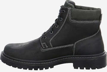 JOMOS Lace-Up Boots in Black: front