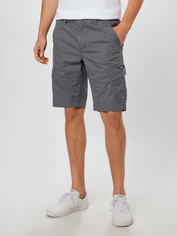 Regular Pantalon cargo Superdry en gris : devant