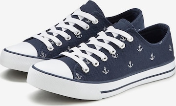 LASCANA Sneaker in Blau