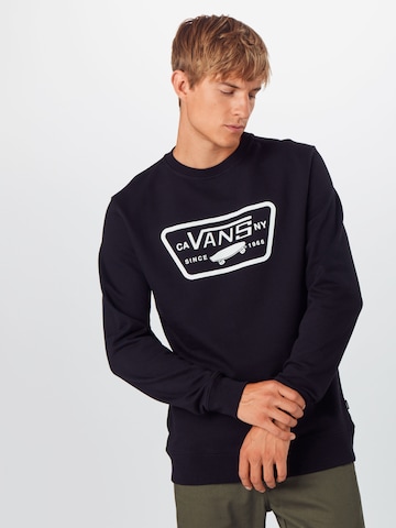 VANS Regular Fit Sweatshirt i svart: forside