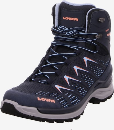 LOWA Boots in Navy / Coral, Item view