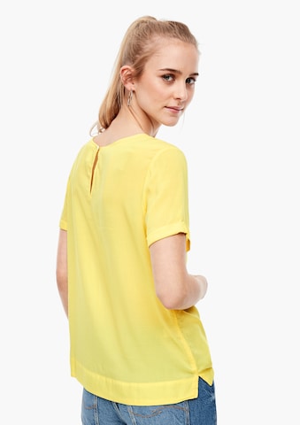 Camicia da donna di QS in giallo