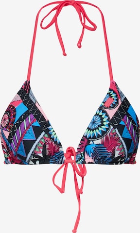 Superdry Triangel Bikinitop 'Aztec Craze' in Gemengde kleuren: voorkant