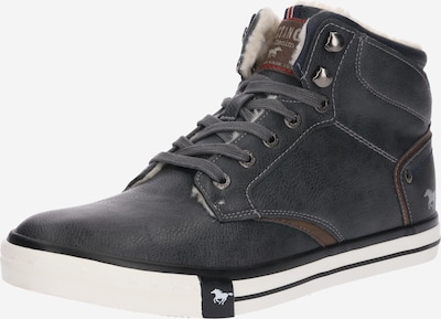 Sneaker alta MUSTANG di colore grigio scuro, Visualizzazione prodotti