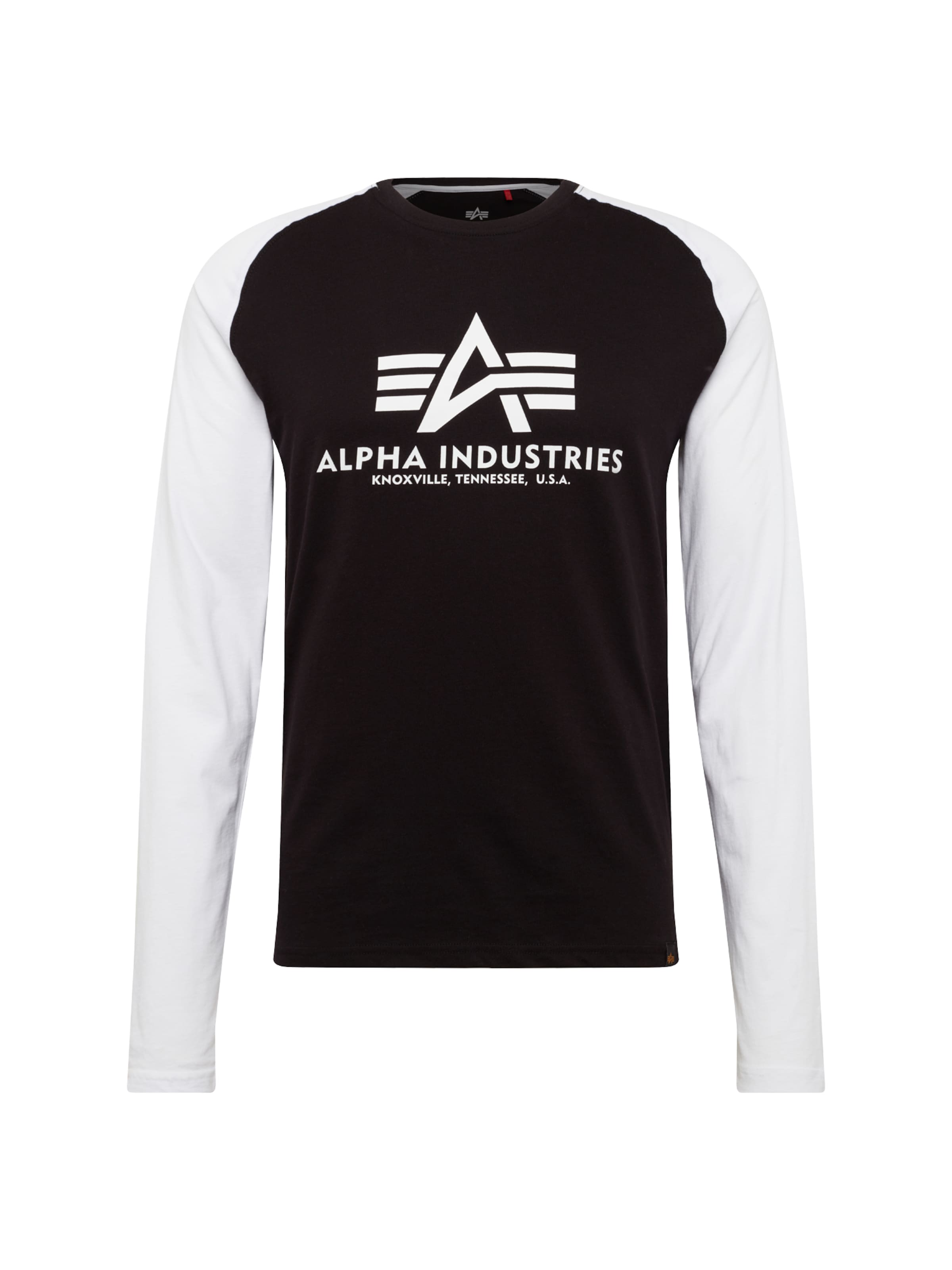 ALPHA INDUSTRIES - Shirt in de kleur Zwart