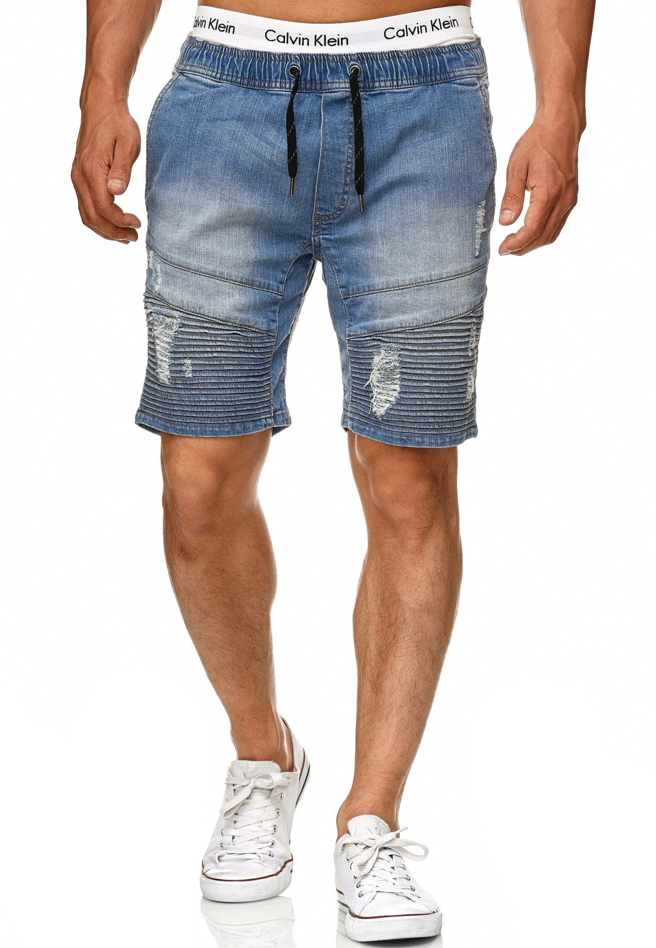 INDICODE JEANS Regular Jeans 'Ernest' in Blue: front