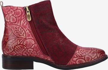 Laura Vita Chelsea boots in Rood