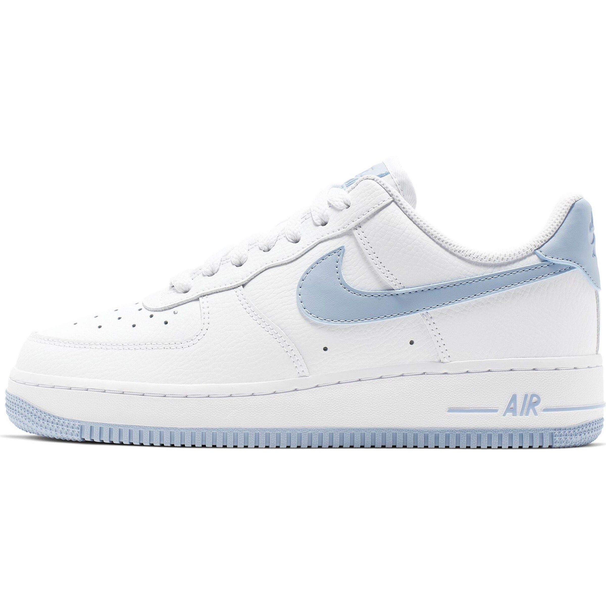Nike Wmns Air Force 1 07 Weiss Hellblau Ah0287 104