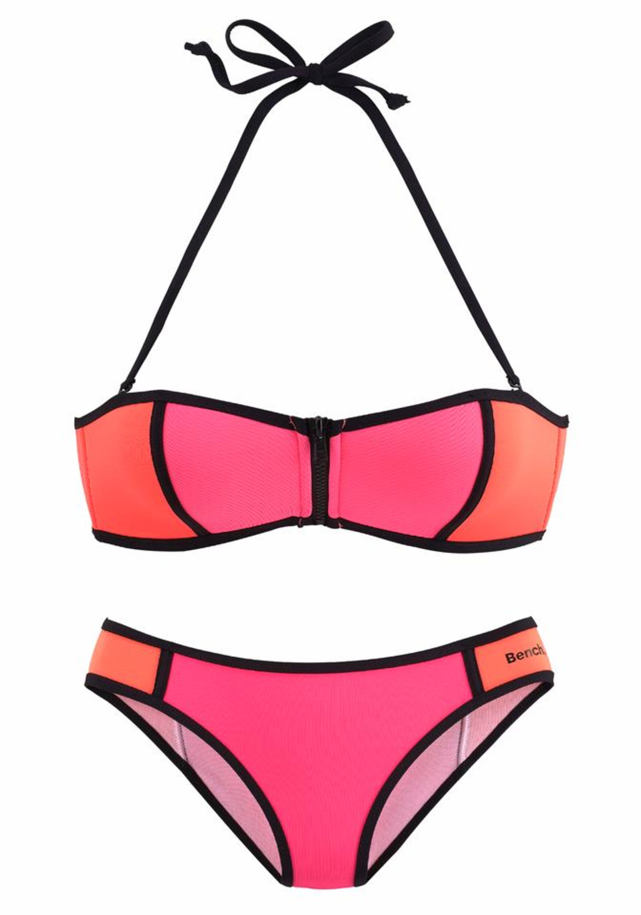 BENCH - Bandeau–Bikini in koralle