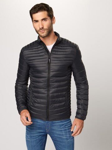 INDICODE JEANS Regular fit Between-season jacket 'Amare' in Black