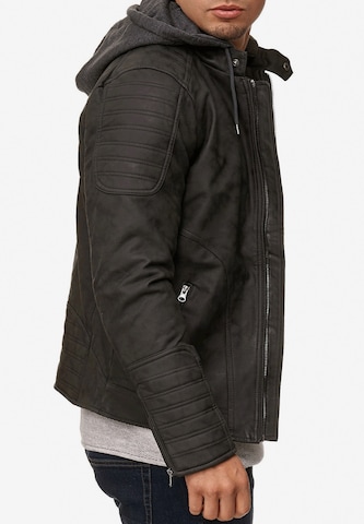 INDICODE JEANS Between-Season Jacket in Black