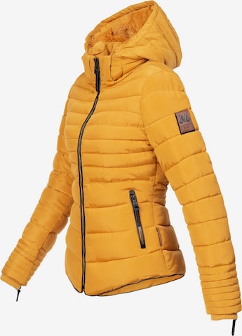 MARIKOO Zimná bunda 'Amber' - Žltá