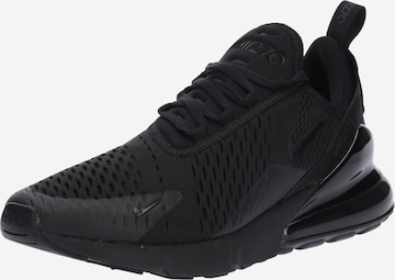 Nike SportswearNiske tenisice 'AIR MAX 270' - crna boja: prednji dio
