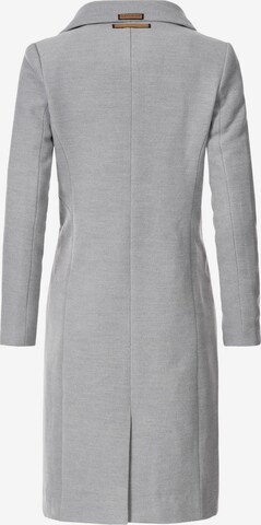 NAVAHOO Between-Seasons Coat 'Wooly' in Grey