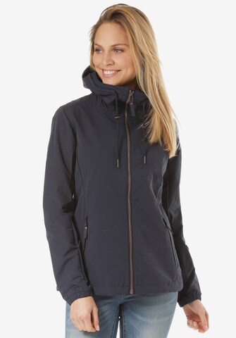 Veste outdoor 'Lakeside' JACK WOLFSKIN en bleu : devant