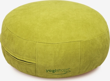 Yogishop Pillow in Green: front