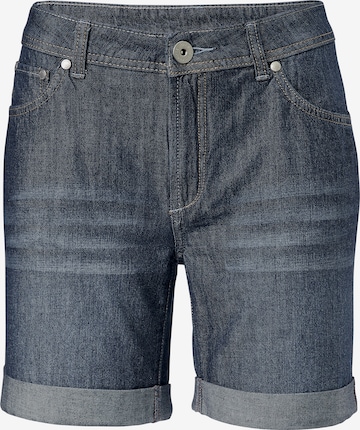 heine Jeans in Blauw: voorkant