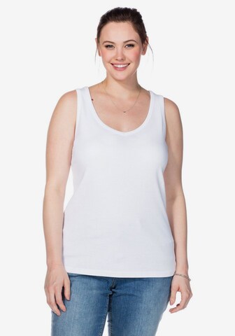 SHEEGO Top in White: front