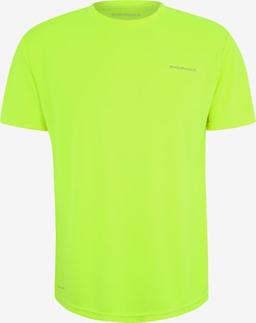 ENDURANCE - Camisa funcionais 'Vernon' em amarelo: frente