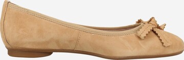 Paul Green Ballet Flats in Beige