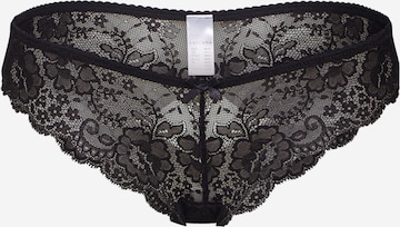 LASCANA String in Black: front