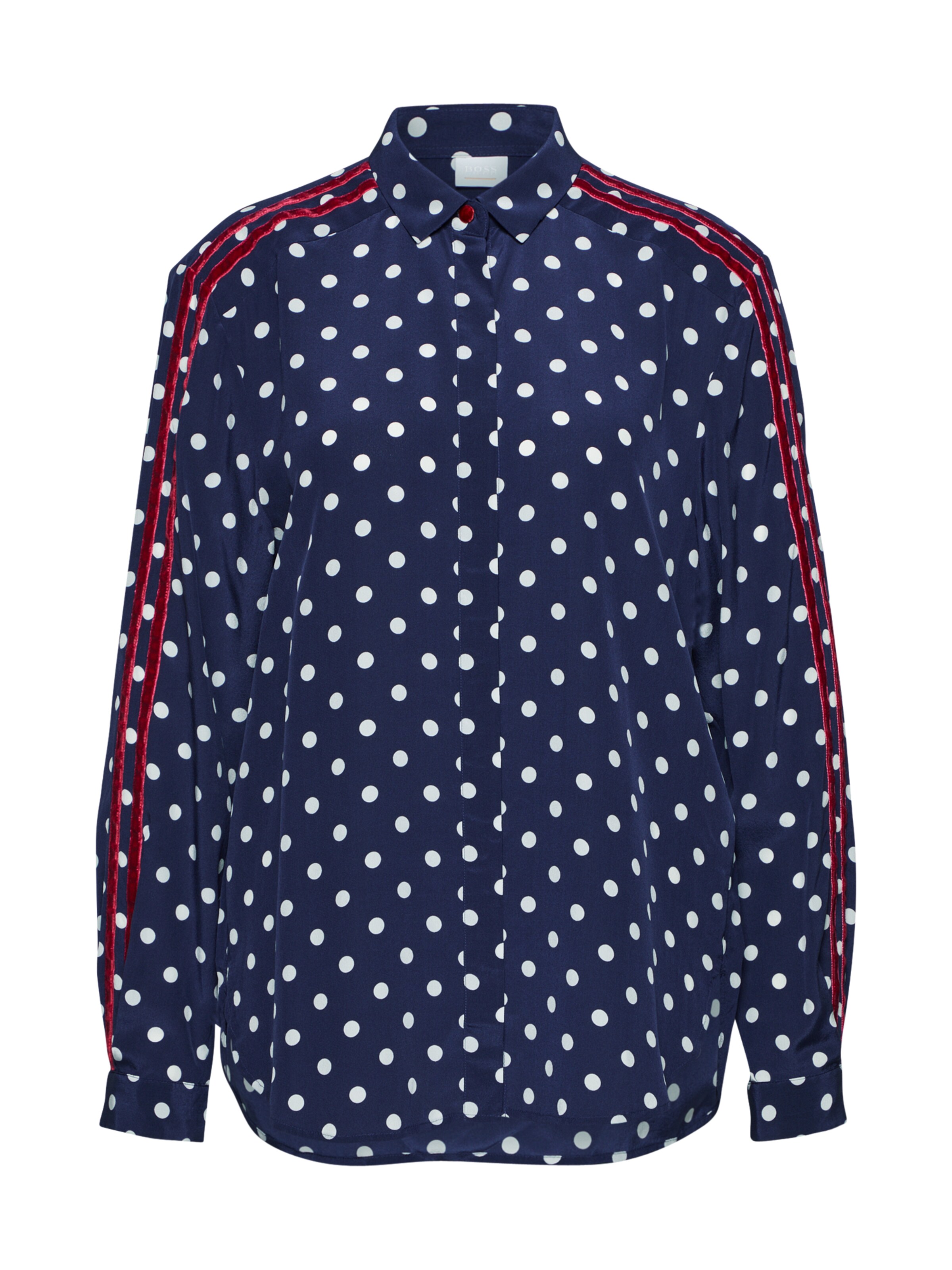 BOSS - Blouse 'Empoi' in de kleur Blauw