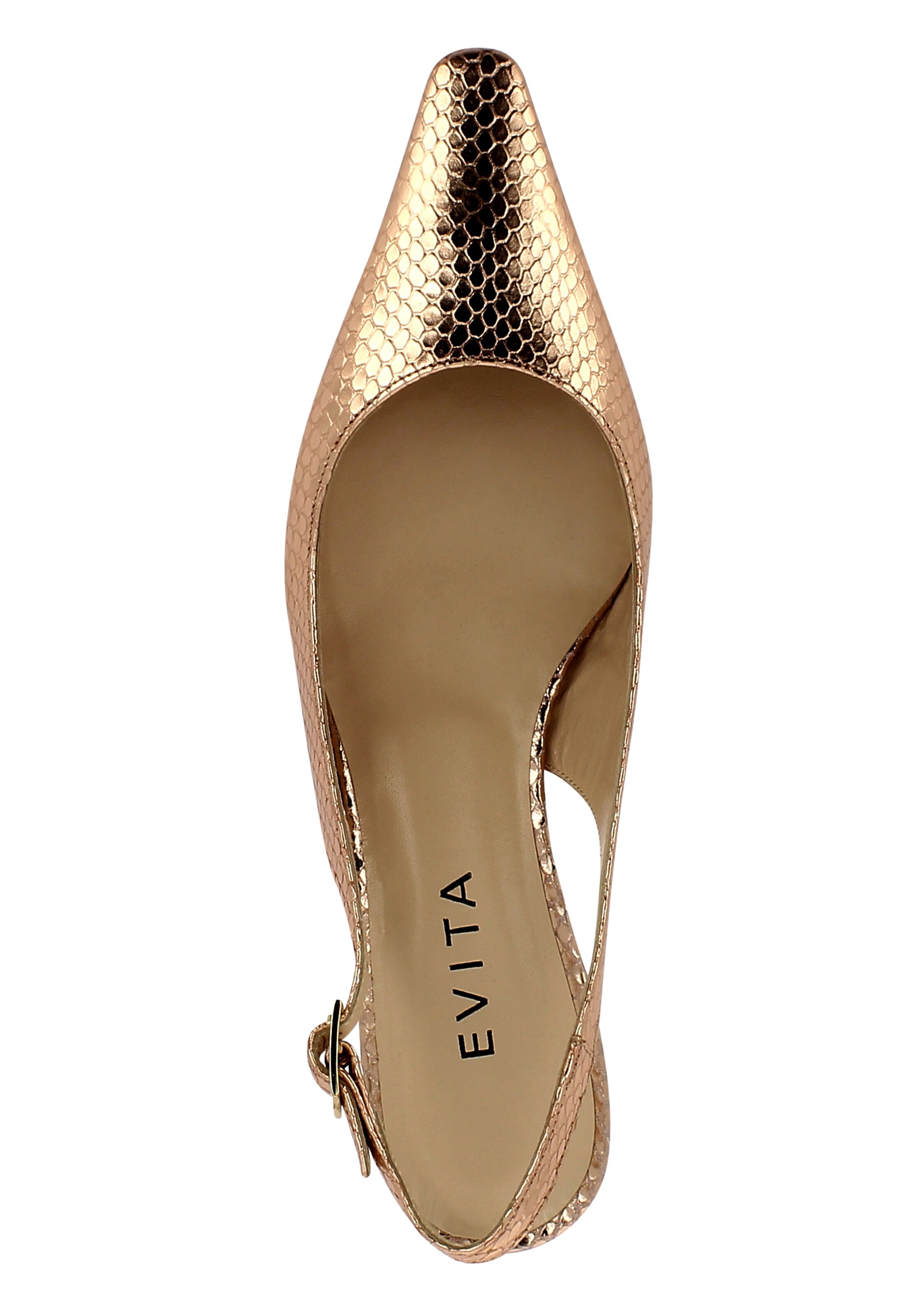 EVITA Slingpumps in Goud