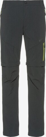 CMP Regular Outdoor Pants in Grey: front