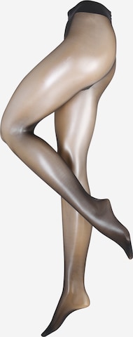 Regular Collants 'Matt Deluxe' FALKE en noir : devant