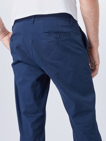 Only & Sons Slim fit Pleat-Front Pants 'CAM ' in Blue