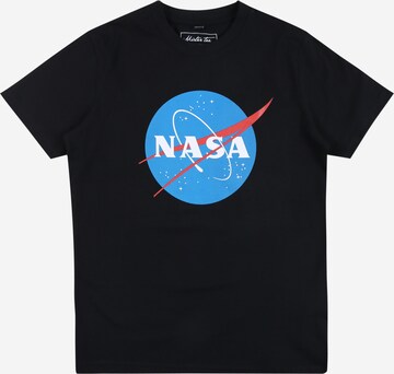 Mister Tee Тениска 'Nasa Insignia' в черно: отпред