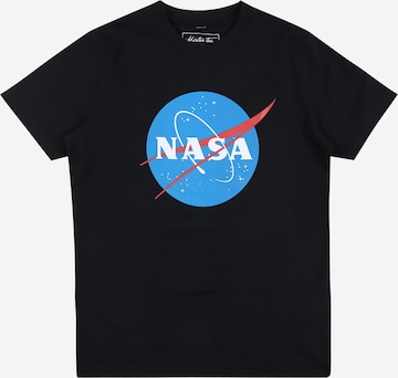 Mister Tee Shirt 'Nasa Insignia' in Zwart: voorkant