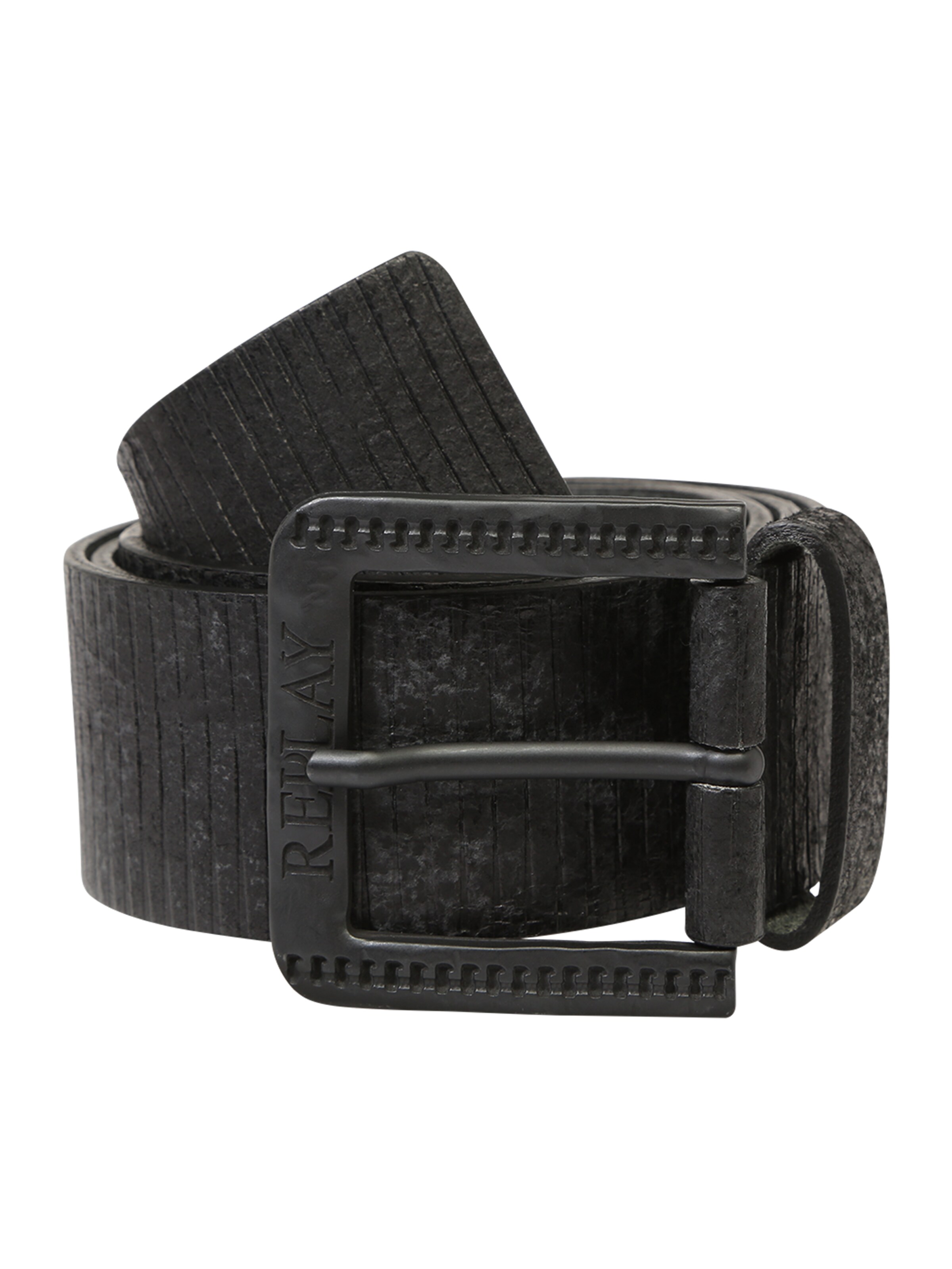 REPLAY - Riem 'II' in de kleur Zwart