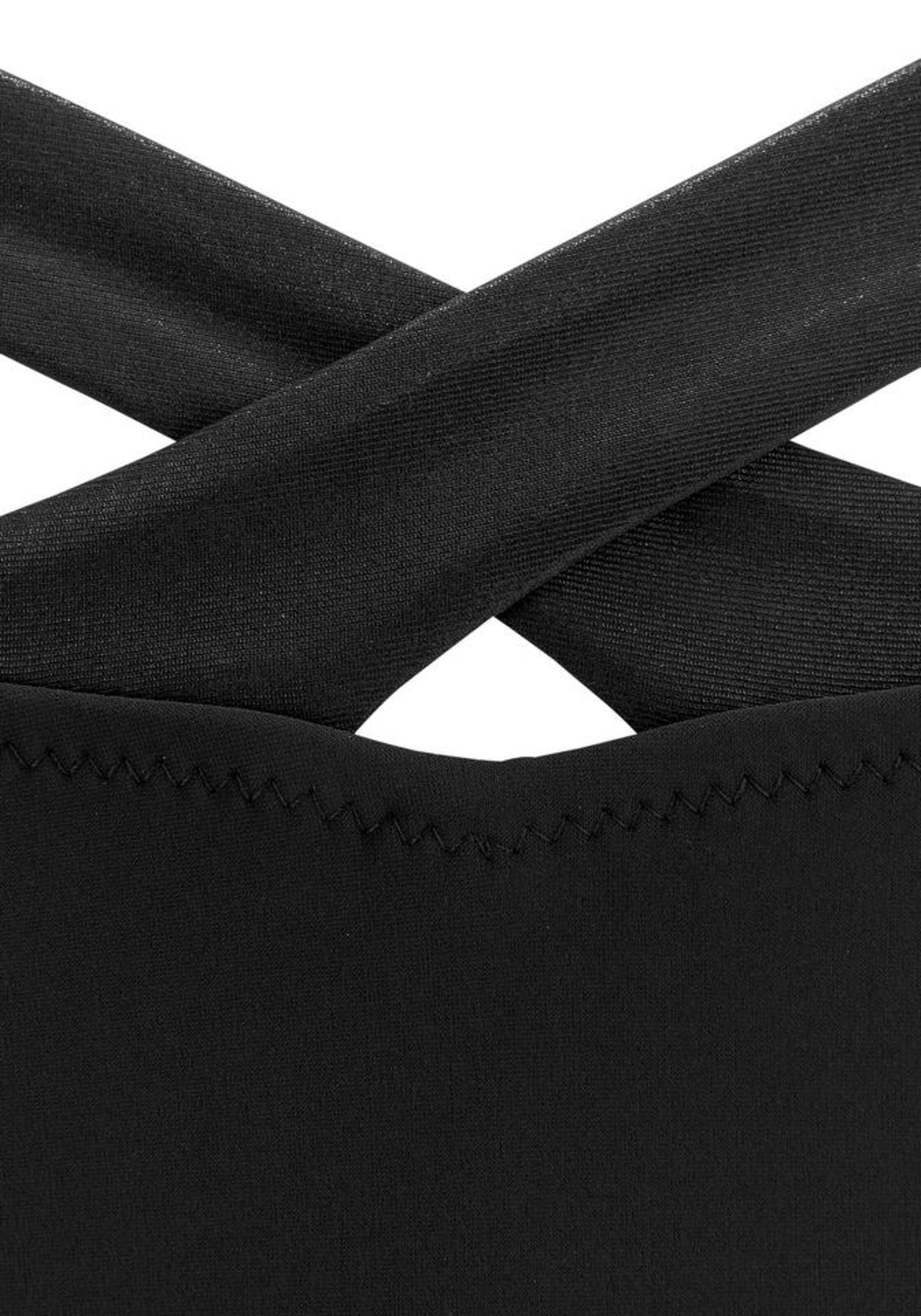 LASCANA Bikini hlačke | črna barva