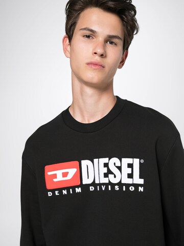 Sweat-shirt 'S Crew Division' DIESEL en noir