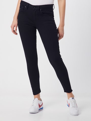 G-Star RAW Skinny Jeans 'Arc 3D' i svart: framsida