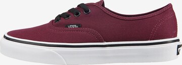 VANS Platform trainers 'Authentic' in Red