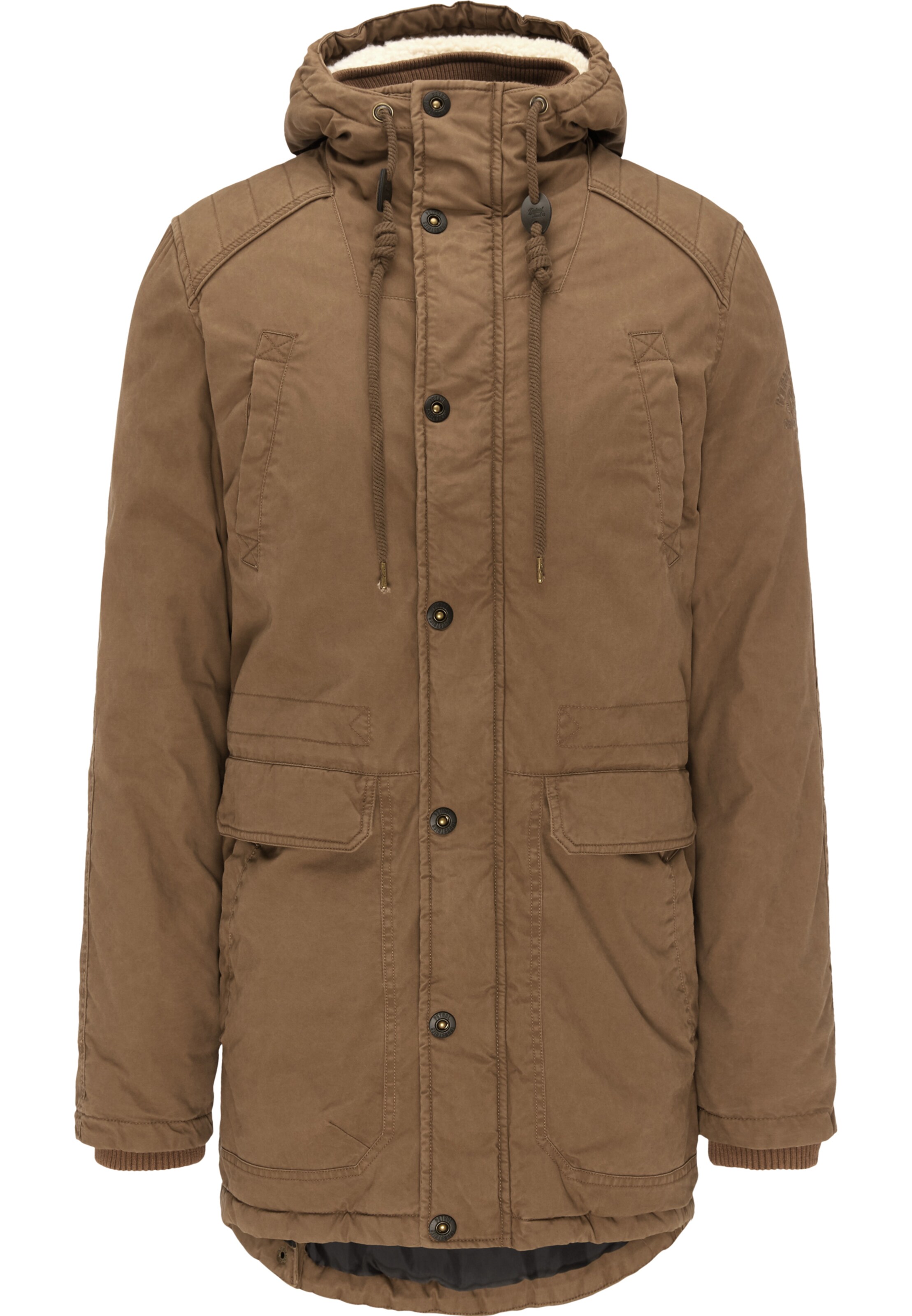 Petrol Industries - Winterparka in de kleur Bruin