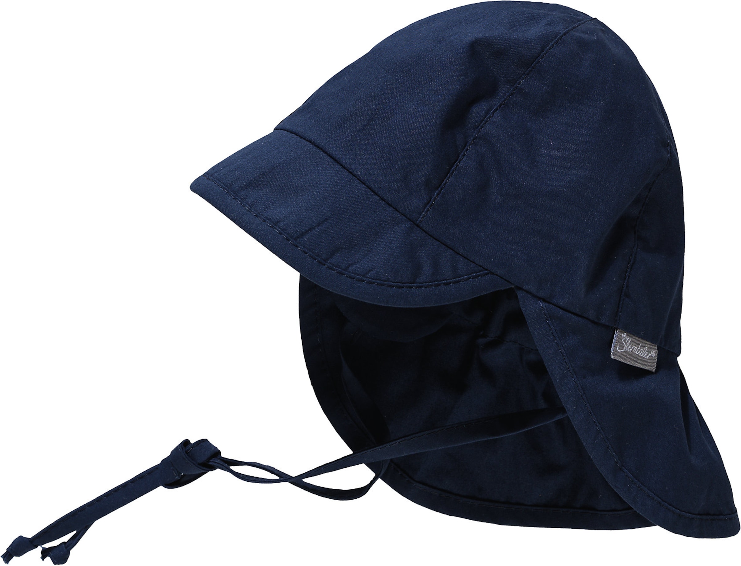 STERNTALER Beanie in Blue: front