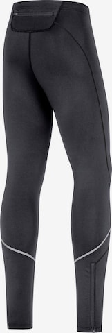 GORE WEAR Skinny Sporthose 'R3' in Schwarz