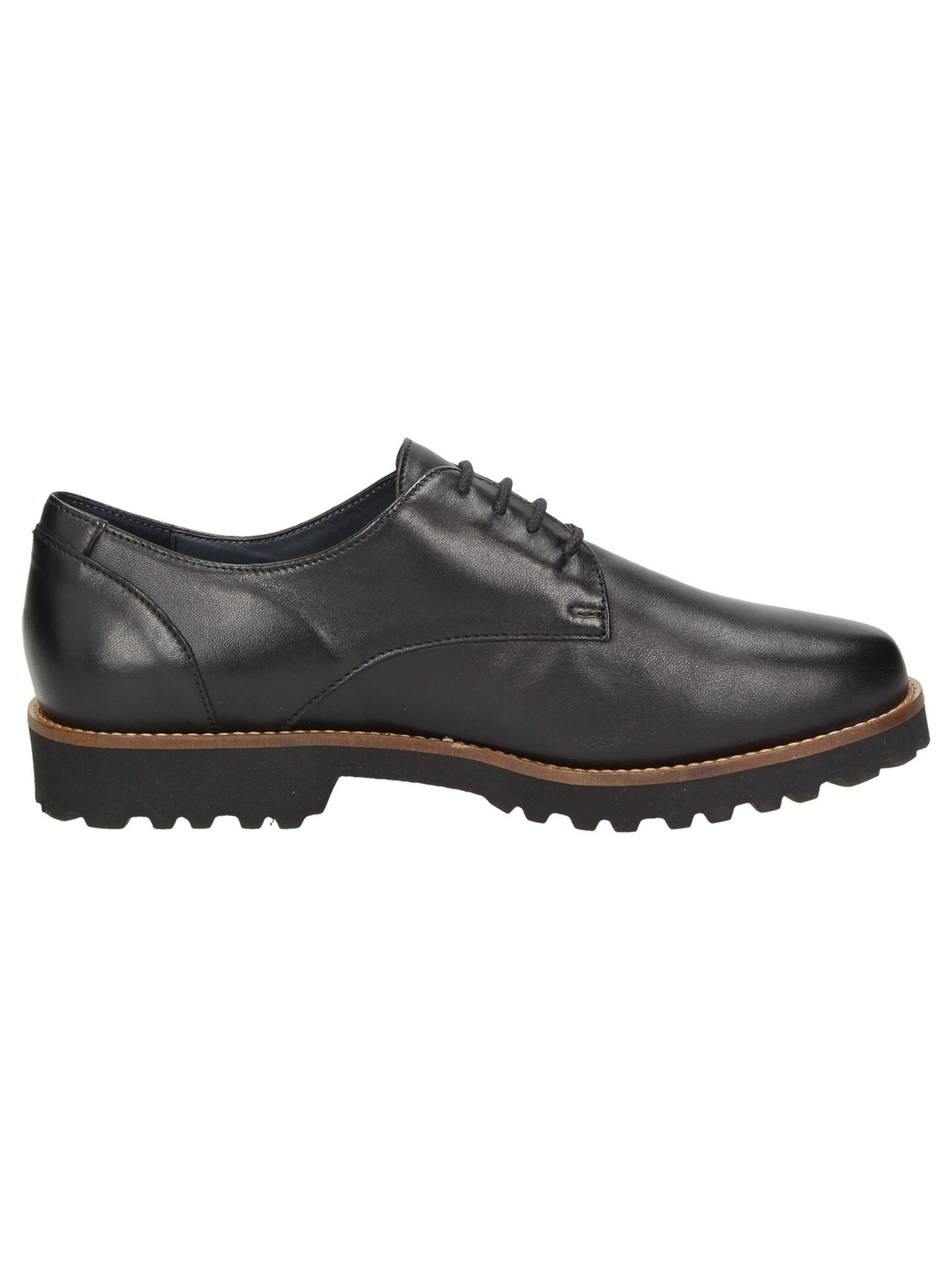 SIOUX Lace-up shoe 'Meredith-700-XL' in Black